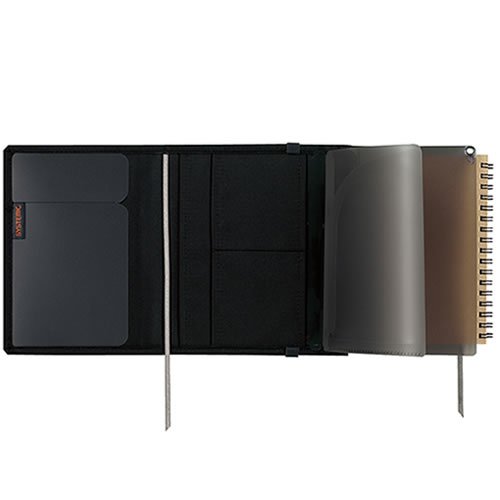 エラーノート2枚セット コクヨ カバーメモ（2冊収容・リングメモ） A6 中横罫（エッジ